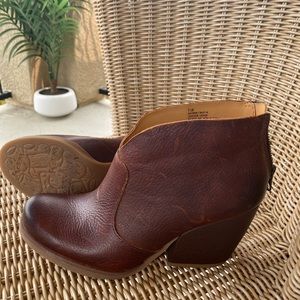Kork-Ease leather booties